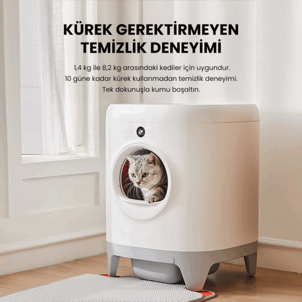 Petkit Pura X Akıllı Kedi Tuvaleti