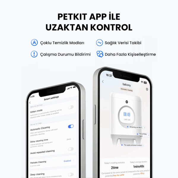 Petkit Pura X Akıllı Kedi Tuvaleti