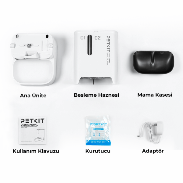 Petkit Yumshare Kameralı Çift Hazneli Akıllı Mama Kabı