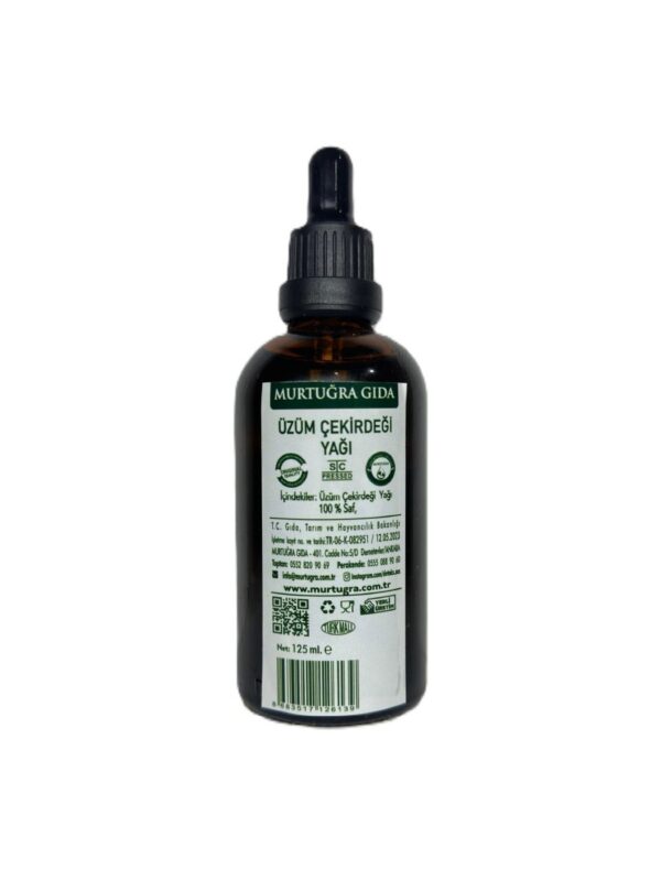 Üzüm Çekirdeği Yağı - 125ml.